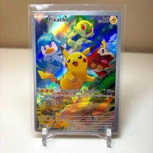 Pikachu (027 PROMO) Scarlet & Violet *MINT CONDITION*